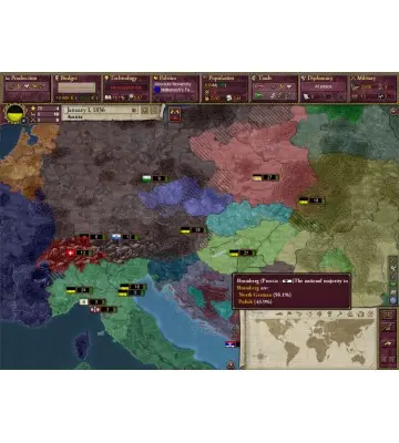 Дополнение Victoria II – A House Divided для ПК (Ключ активации Steam)