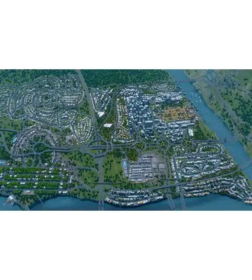 Игра Cities: Skylines для ПК (Ключ активации Steam)