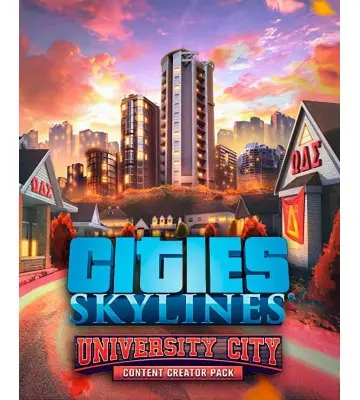 Доповнення Cities: Skylines - Content Creator Pack: University City  для ПК (Ключ активації Steam)