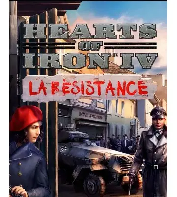 Доповнення Hearts of Iron IV: La Resistance  для ПК (Ключ активації Steam)