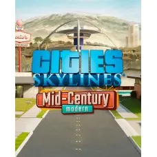 Доповнення Cities: Skylines - Content Creator Pack: Mid-Century Modern  для ПК (Ключ активації Steam)