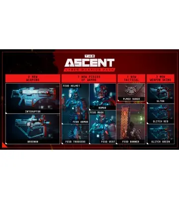 Доповнення The Ascent - Cyber Warrior Pack для ПК (Ключ активації Steam)