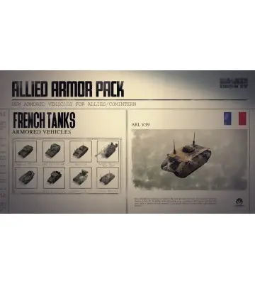 Дополнение Hearts of Iron IV: Allied Armor Pack для ПК (Ключ активации Steam)
