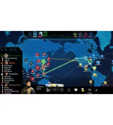 Игра Pandemic: The Board Game для ПК (Ключ активации Steam)